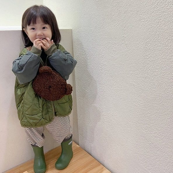 Miso - Korean Children Fashion - #stylishchildhood - NO I Bear Bag - 8