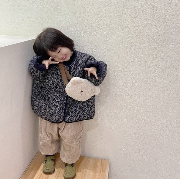 Miso - Korean Children Fashion - #todddlerfashion - NO I Bear Bag - 6