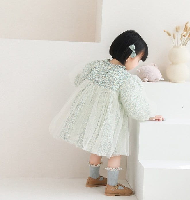 Miso - Korean Children Fashion - #todddlerfashion - Small Flower Socks - 10