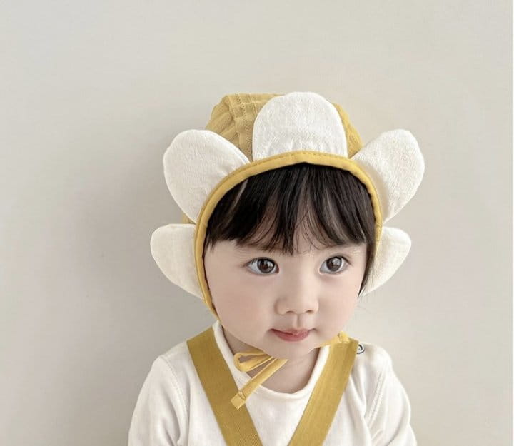 Miso - Korean Children Fashion - #todddlerfashion - I Am Flower Bonnet - 4