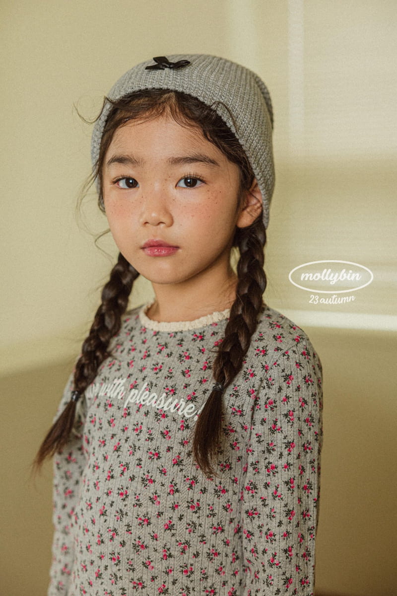 Mollybin - Korean Children Fashion - #Kfashion4kids - Flower Tee - 6