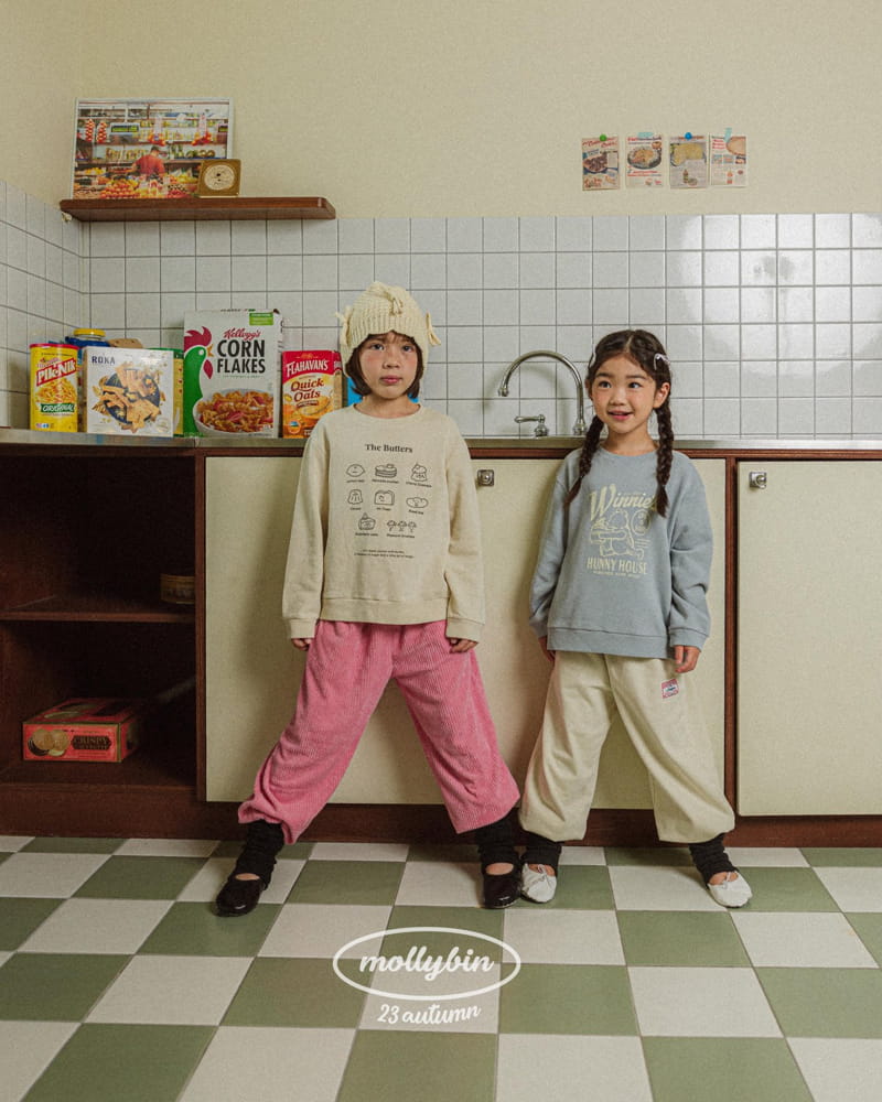 Mollybin - Korean Children Fashion - #discoveringself - Label Pants - 2