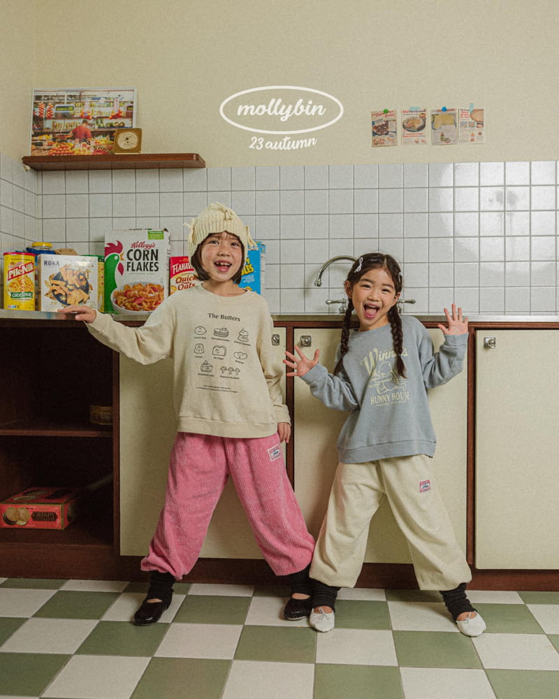 Mollybin - Korean Children Fashion - #prettylittlegirls - Label Pants - 11