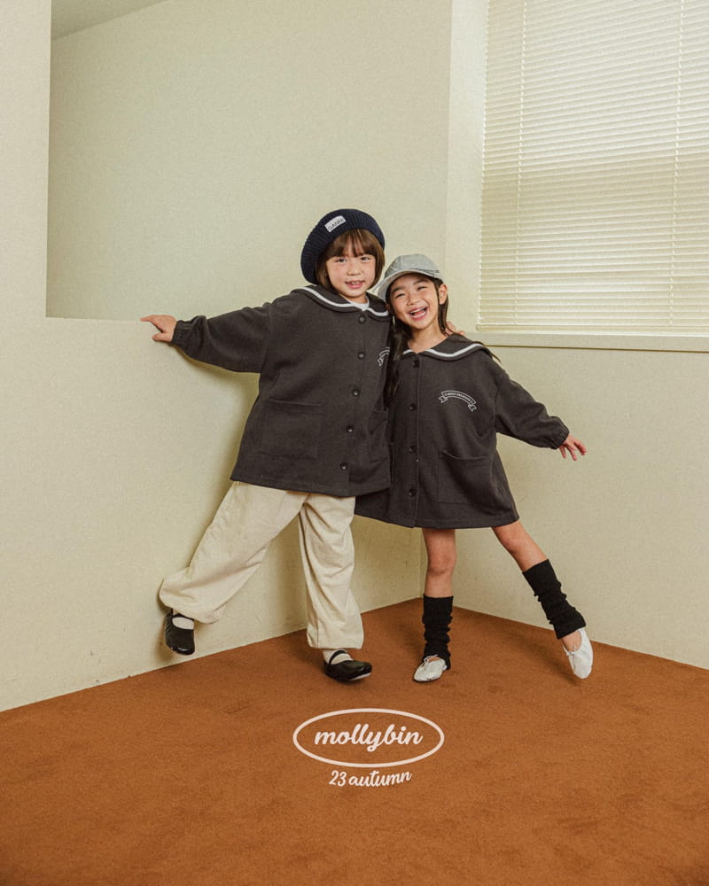 Mollybin - Korean Children Fashion - #todddlerfashion - Sailor One-piece Jacket - 3