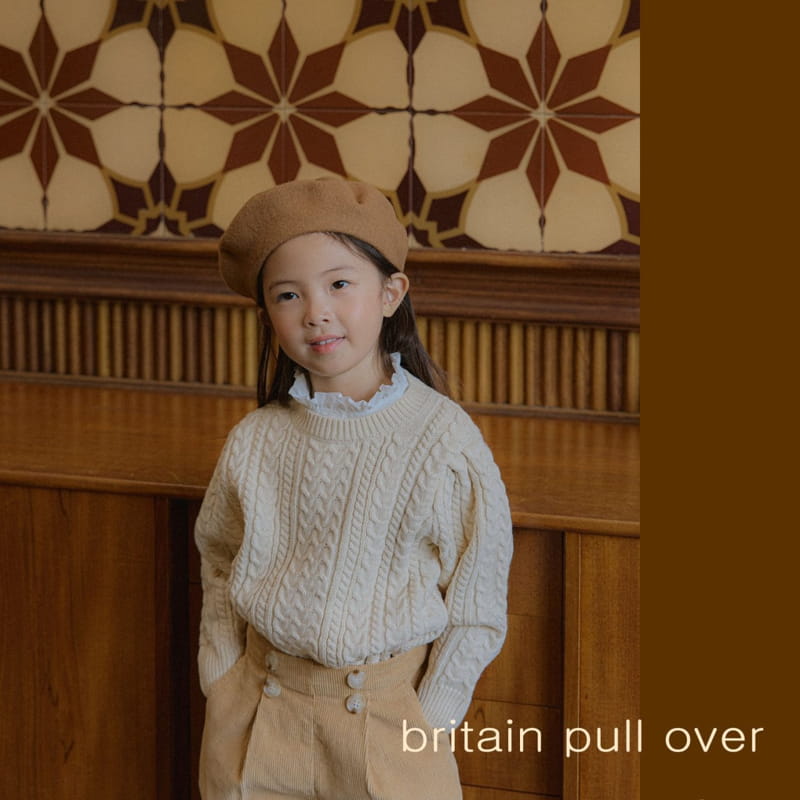 Mon Atelier - Korean Children Fashion - #Kfashion4kids - Briton Pullover