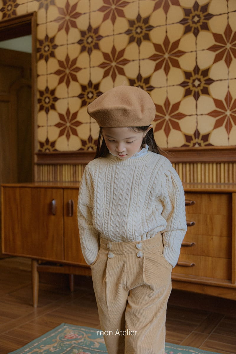 Mon Atelier - Korean Children Fashion - #Kfashion4kids - Long Time Pants - 7