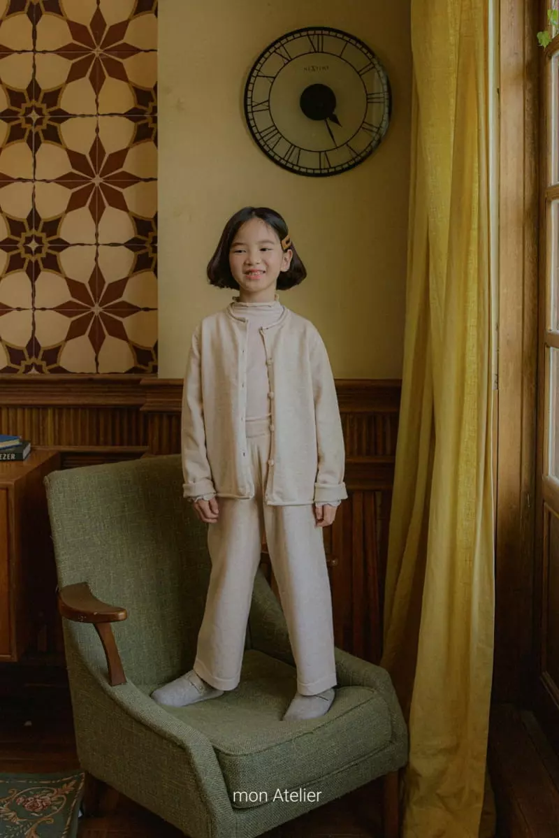 Mon Atelier - Korean Children Fashion - #childofig - Ggisa Knit Top Bottom Set - 5