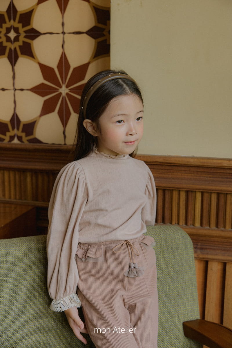 Mon Atelier - Korean Children Fashion - #childofig - Frill Pants - 10