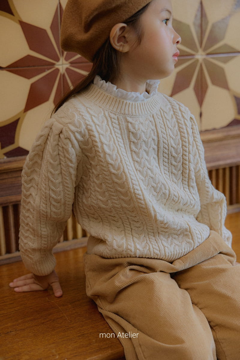 Mon Atelier - Korean Children Fashion - #childofig - Fake Frill Blouse - 8