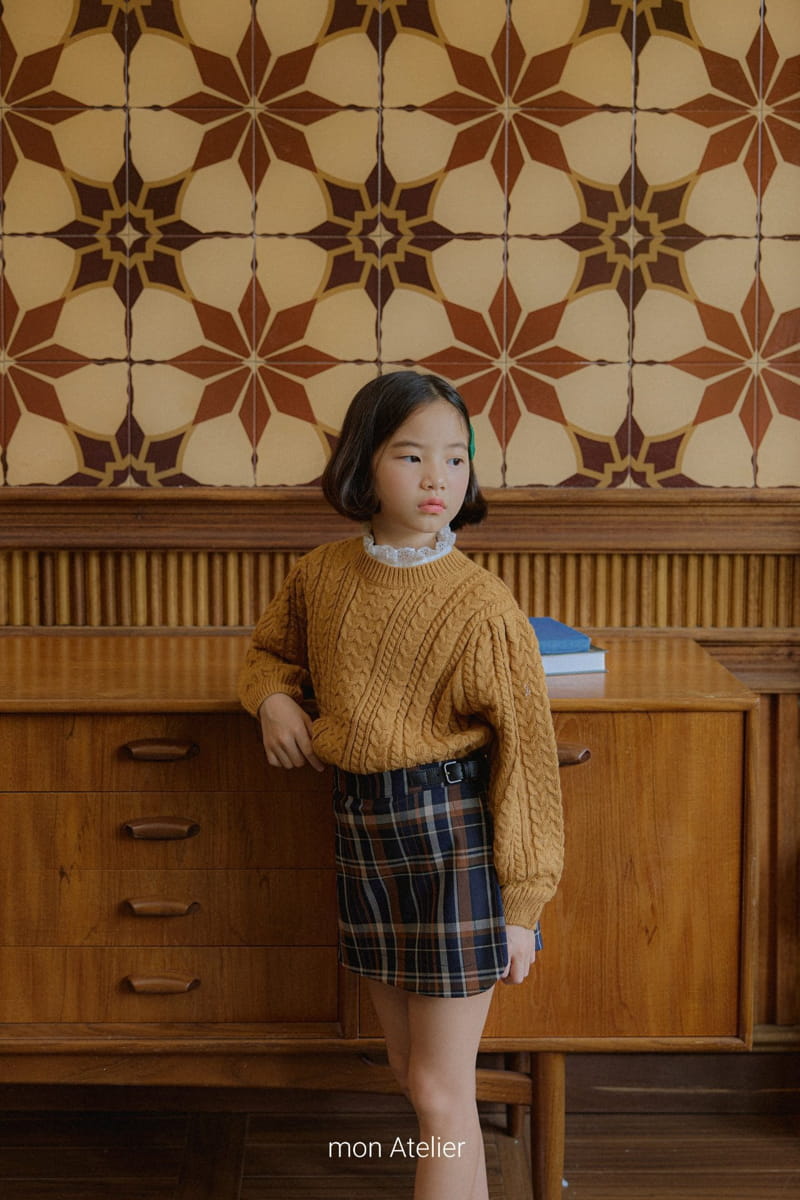 Mon Atelier - Korean Children Fashion - #childrensboutique - Briton Pullover - 10