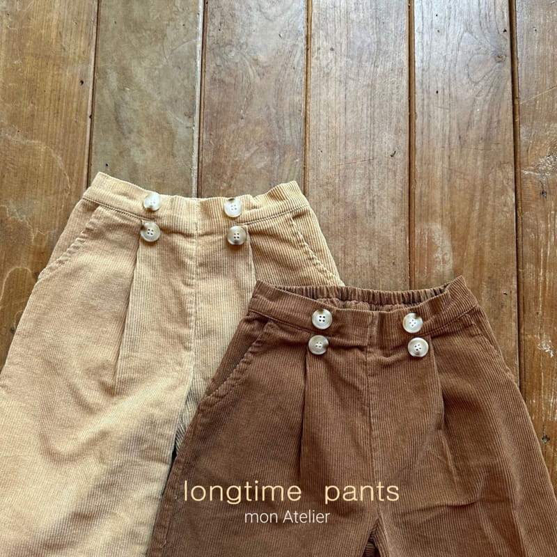 Mon Atelier - Korean Children Fashion - #designkidswear - Long Time Pants