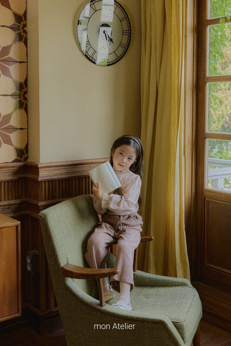 Mon Atelier - Korean Children Fashion - #designkidswear - Frill Pants - 12