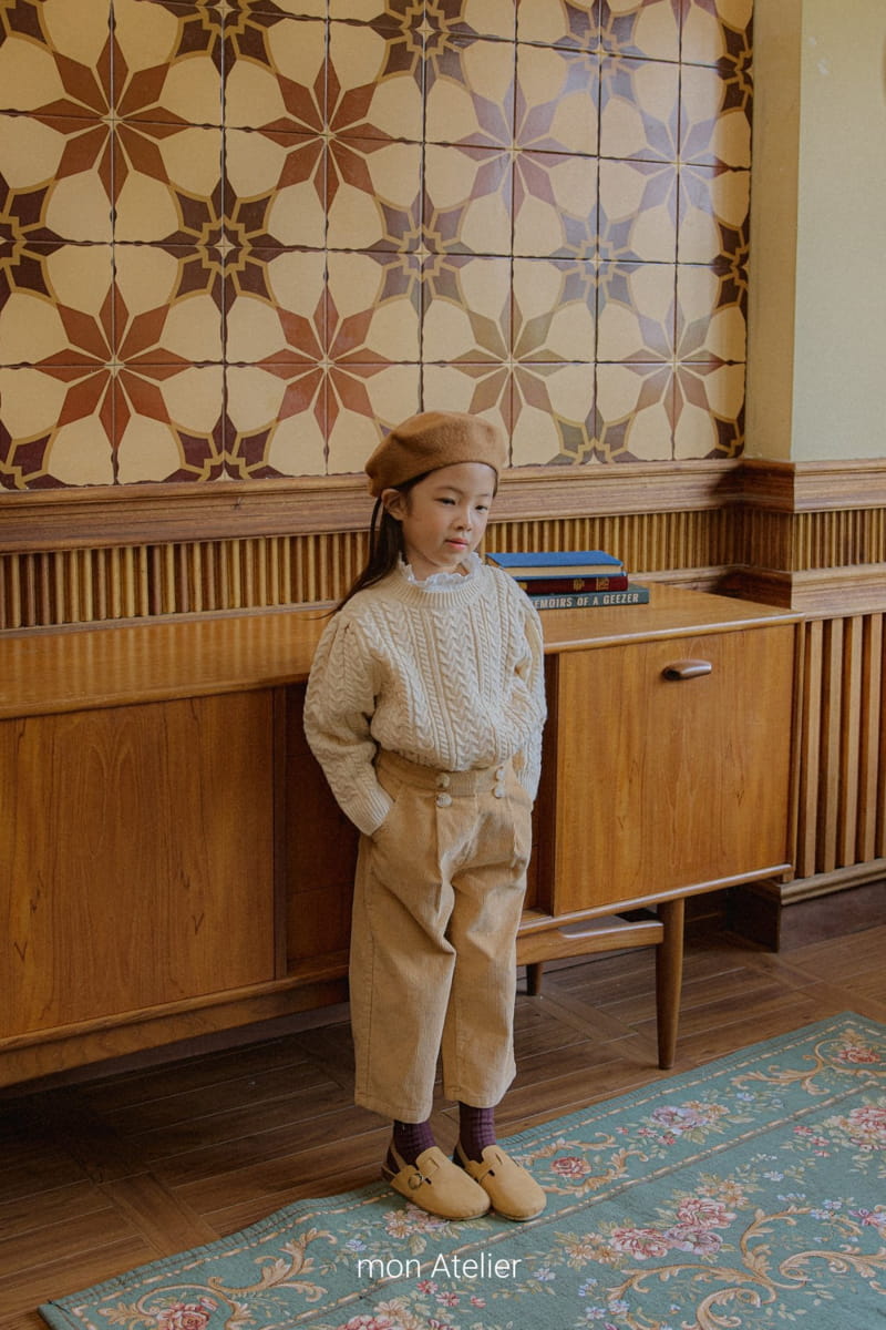 Mon Atelier - Korean Children Fashion - #fashionkids - Long Time Pants - 3