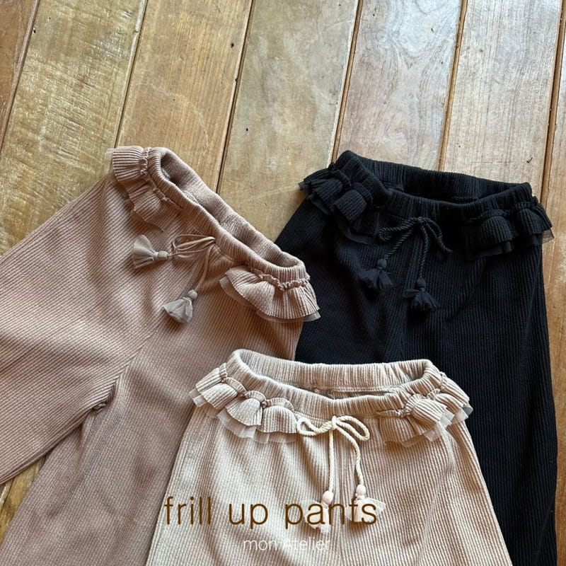 Mon Atelier - Korean Children Fashion - #kidsshorts - Frill Pants