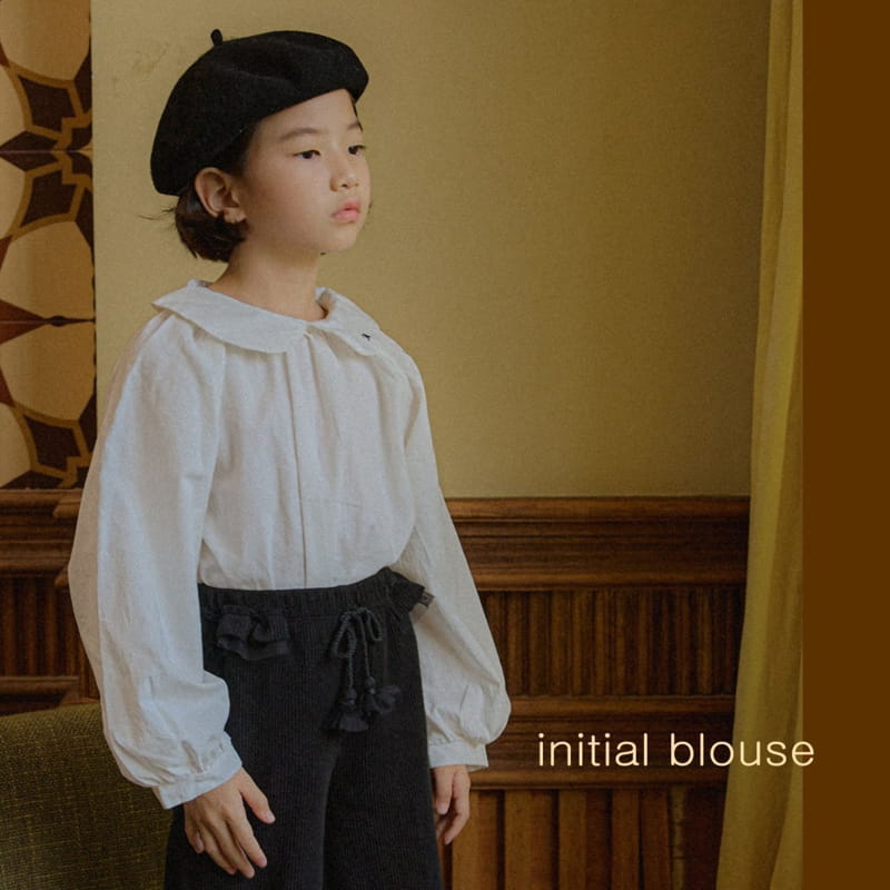 Mon Atelier - Korean Children Fashion - #kidsshorts - Initial Blouse