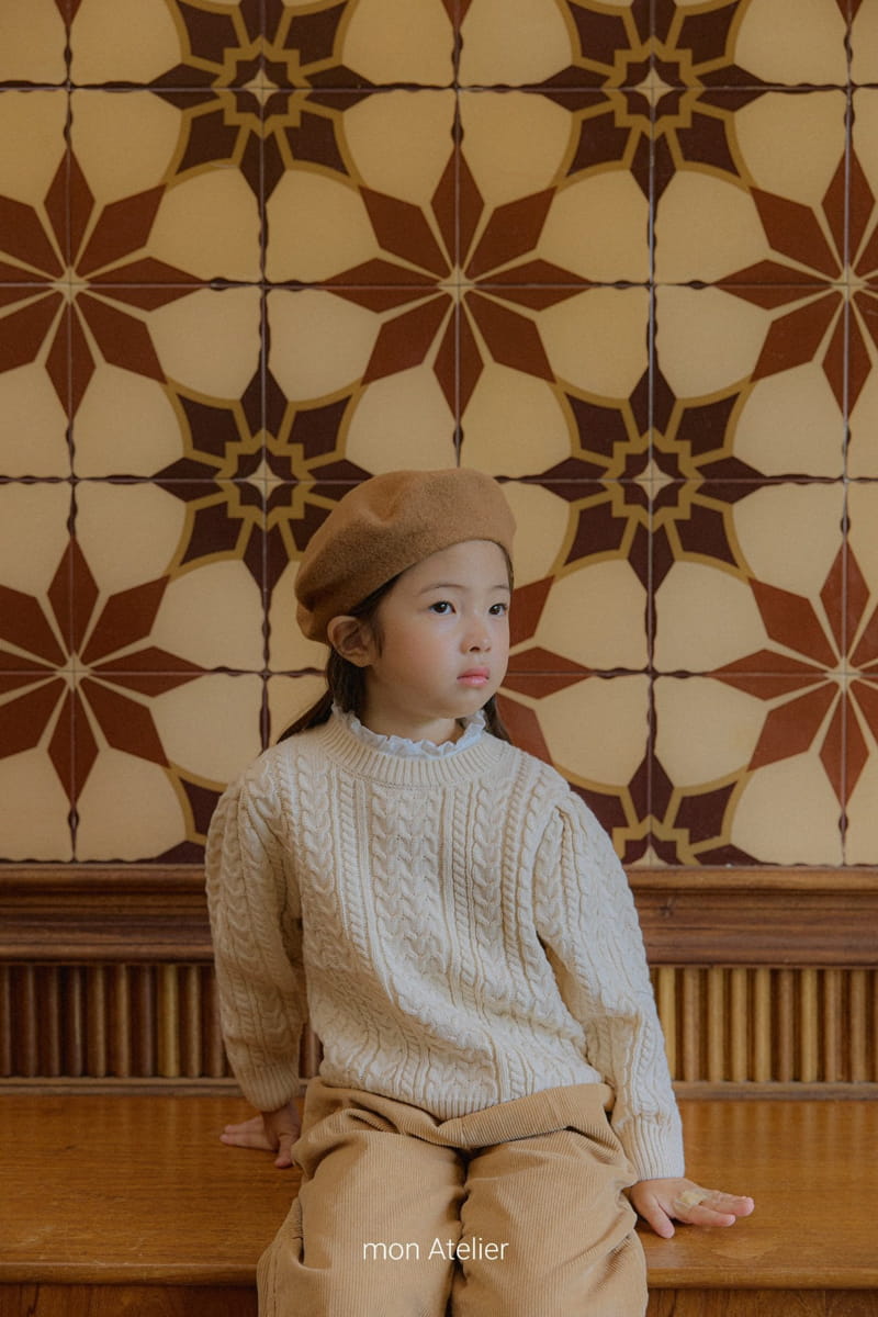 Mon Atelier - Korean Children Fashion - #littlefashionista - Briton Pullover - 2