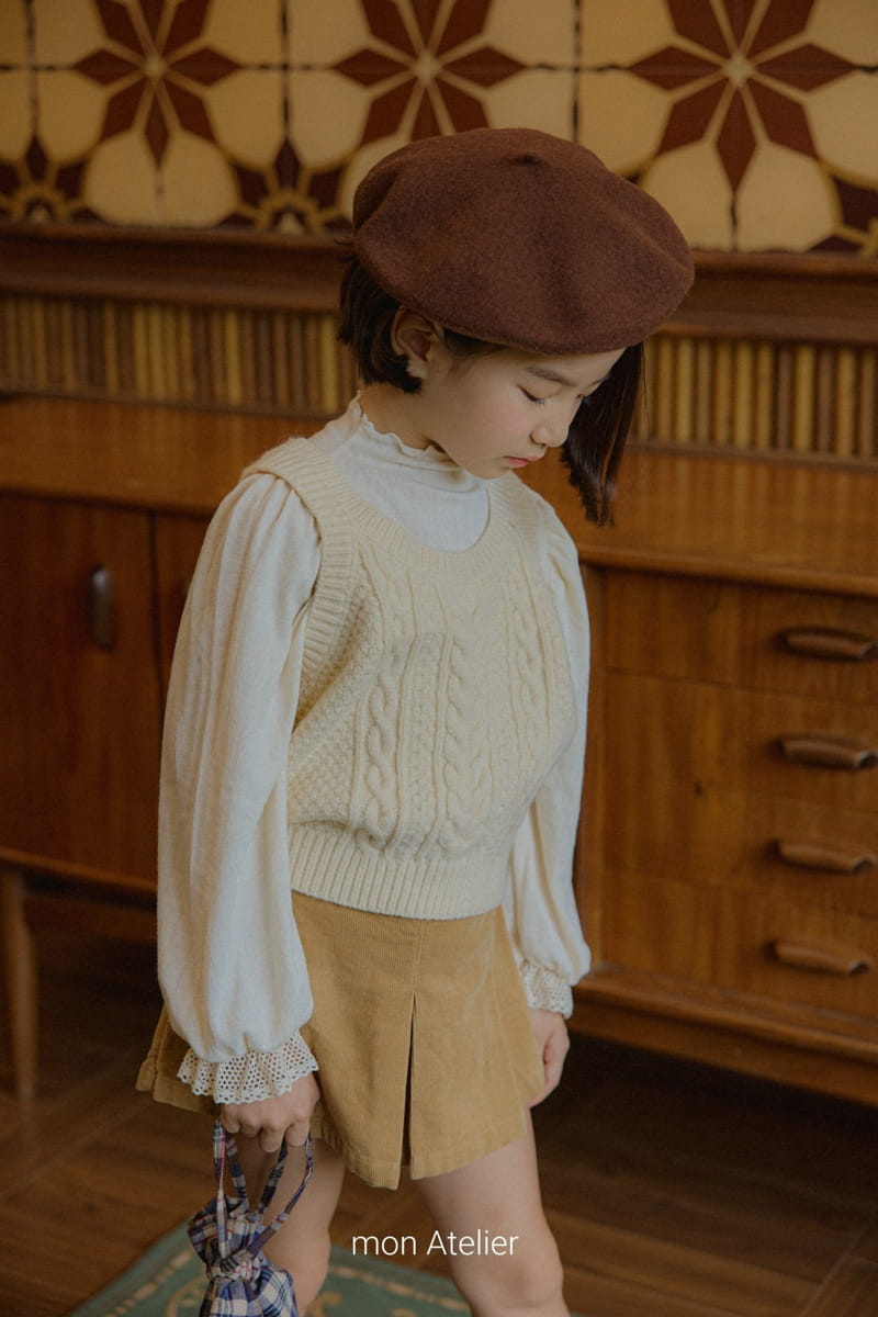 Mon Atelier - Korean Children Fashion - #minifashionista - Ggomo Vest - 5