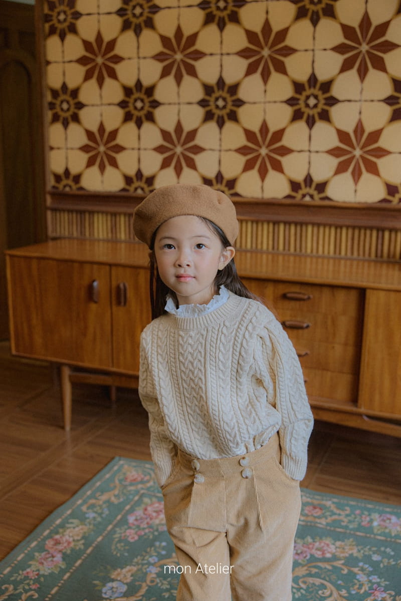 Mon Atelier - Korean Children Fashion - #prettylittlegirls - Briton Pullover - 5