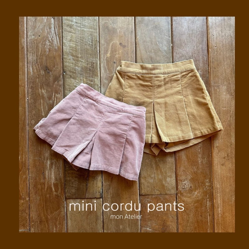 Mon Atelier - Korean Children Fashion - #stylishchildhood - Mini Codu Pants