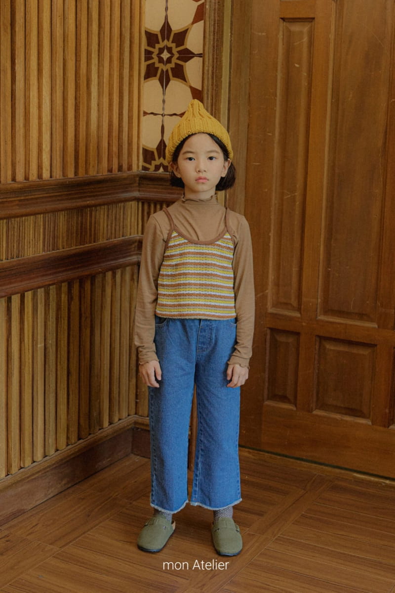 Mon Atelier - Korean Children Fashion - #stylishchildhood - Pom Bustier - 10