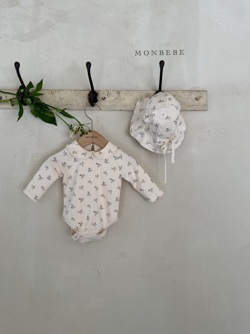 Monbebe - Korean Baby Fashion - #babyootd - Lrin Collar Bodysuit - 3