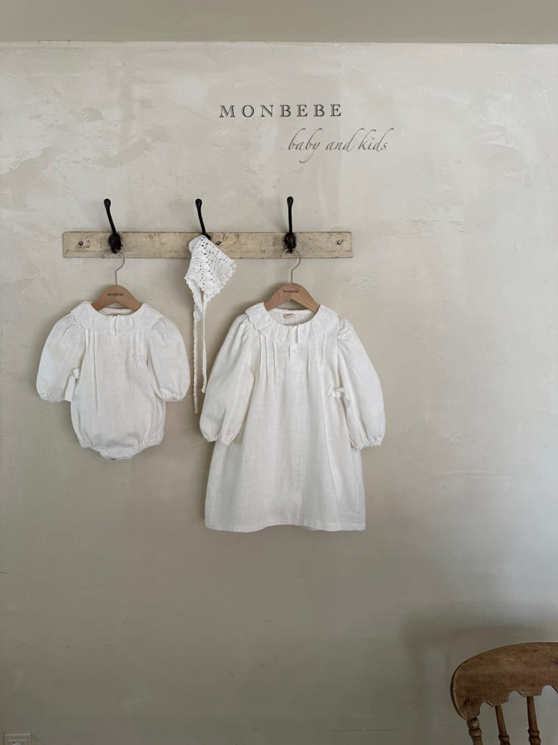 Monbebe - Korean Children Fashion - #todddlerfashion - Bera Pintuck One-piece - 2