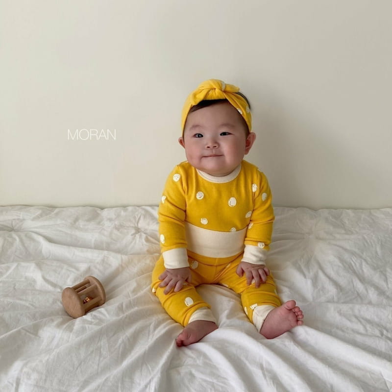 Moran - Korean Baby Fashion - #babyboutiqueclothing - Traffic Light Bodysuit Hiarband Pants Set - 2