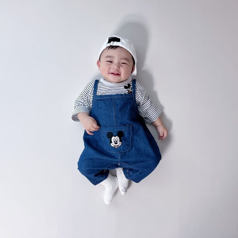 Moran - Korean Baby Fashion - #babyclothing - Pocket M Bodysuit