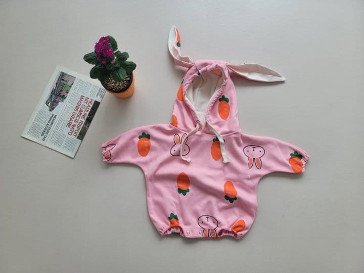 Moran - Korean Baby Fashion - #babyfever - Carrot Bodysuit - 10