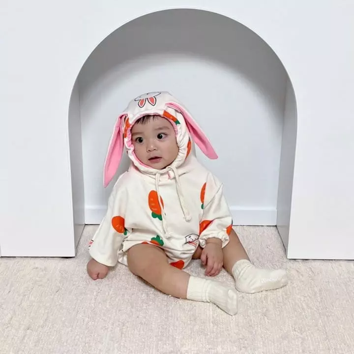 Moran - Korean Baby Fashion - #babylifestyle - Carrot Bodysuit - 12