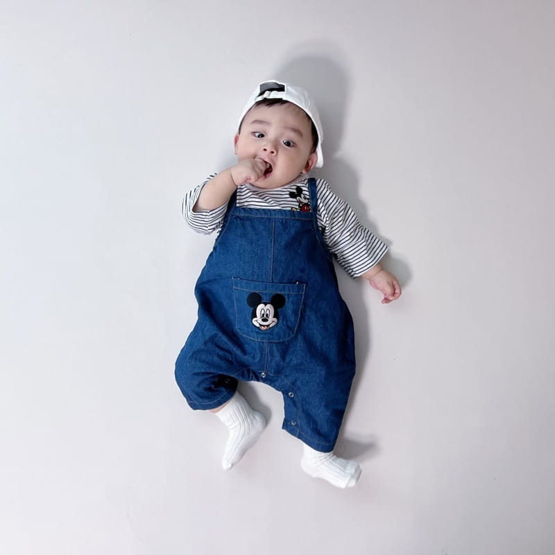 Moran - Korean Baby Fashion - #babylifestyle - Pocket M Bodysuit - 5