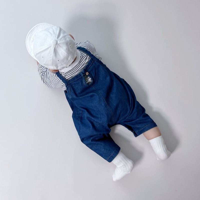 Moran - Korean Baby Fashion - #babyoutfit - Pocket M Bodysuit - 8