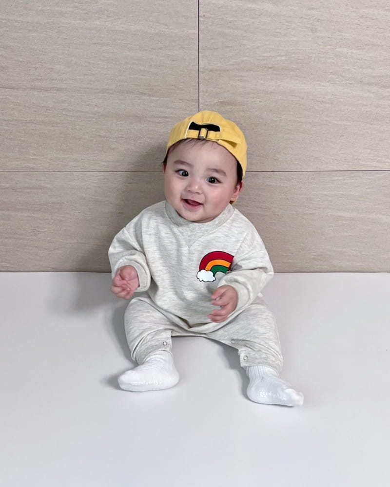 Moran - Korean Baby Fashion - #babywear - Rainbow Bodysuit - 8