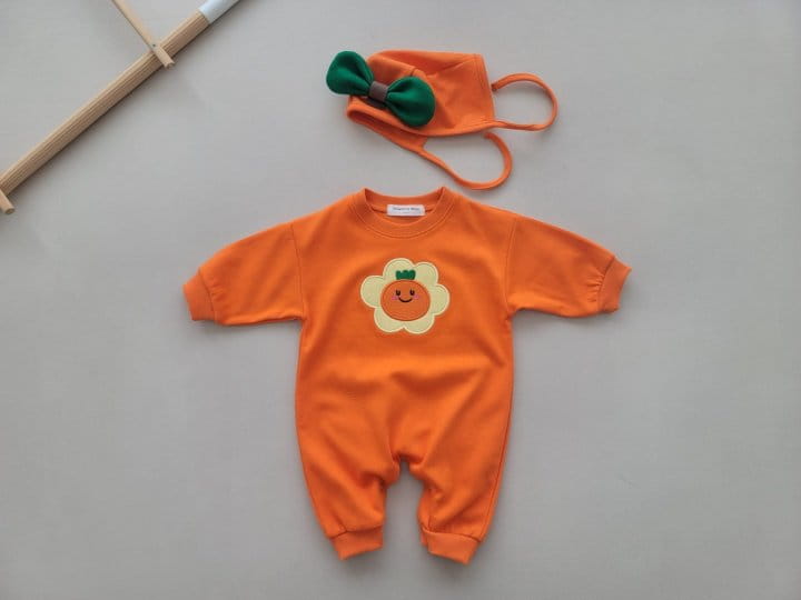 Moran - Korean Baby Fashion - #onlinebabyshop - Vegetables Bodysuit Set - 5