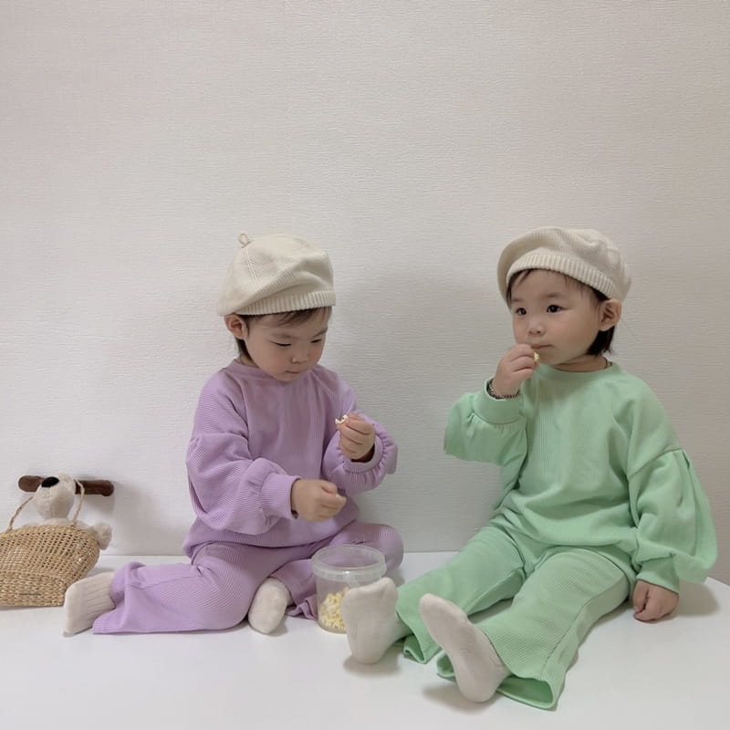 Moran - Korean Children Fashion - #Kfashion4kids - Macaroon Bootscut Set - 5