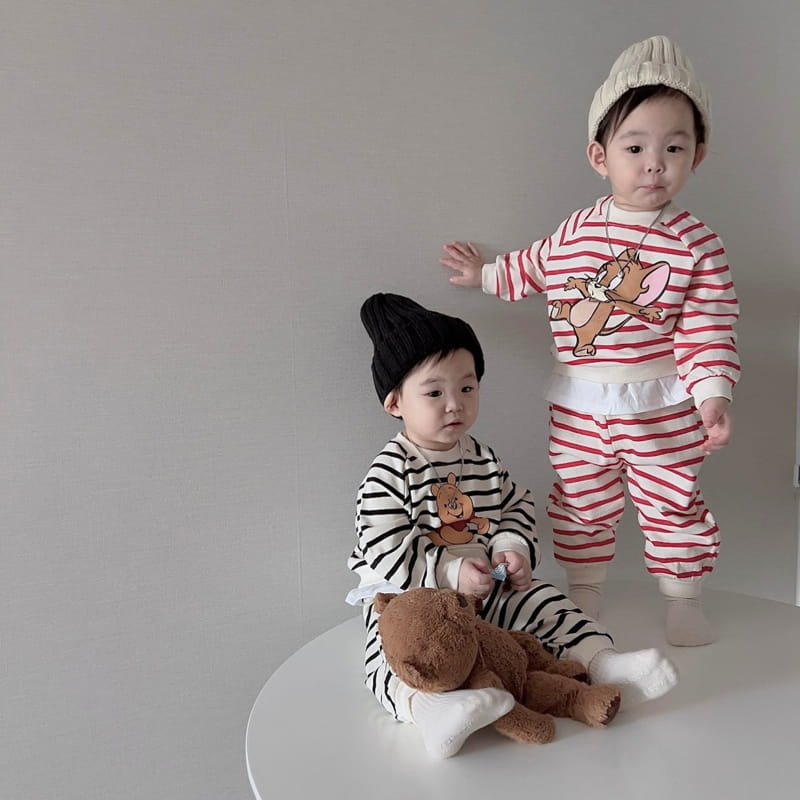 Moran - Korean Children Fashion - #Kfashion4kids - Lala Top Bottom Set - 12