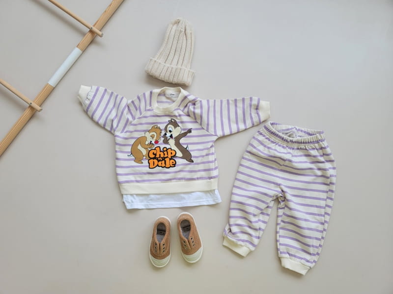 Moran - Korean Children Fashion - #stylishchildhood - Lala Top Bottom Set - 4