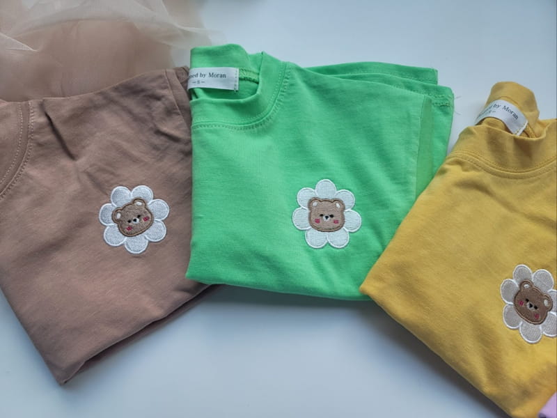 Moran - Korean Children Fashion - #childrensboutique - Daisy Bear TEe - 2