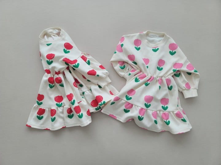 Moran - Korean Children Fashion - #kidzfashiontrend - Tulip One-piece - 2