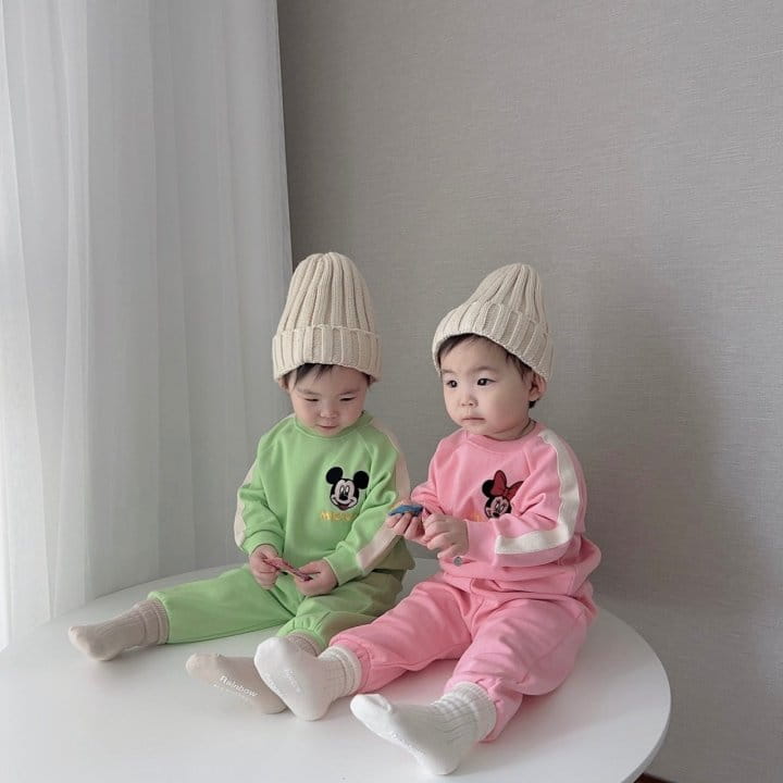 Moran - Korean Children Fashion - #littlefashionista - Line D Top Bottom Set - 10