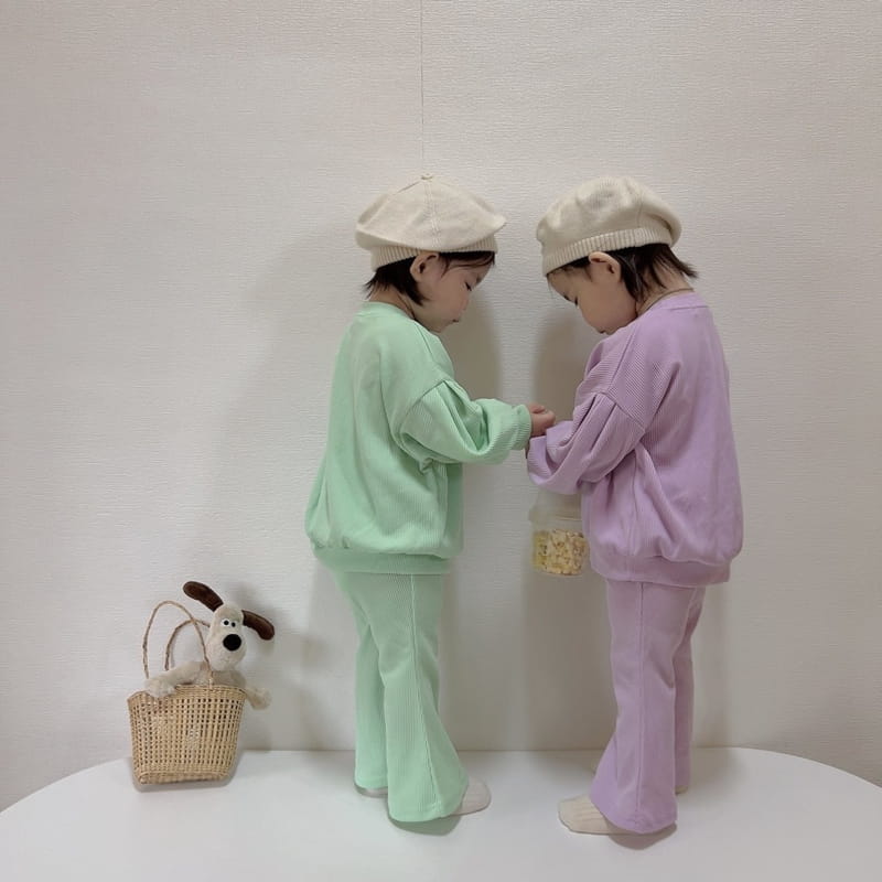 Moran - Korean Children Fashion - #magicofchildhood - Macaroon Bootscut Set - 7