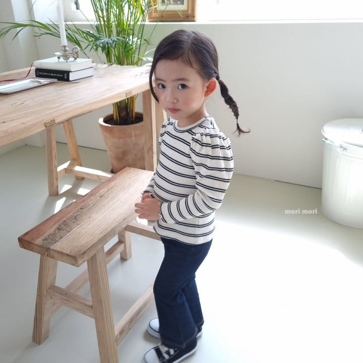 Mori Mori - Korean Children Fashion - #designkidswear - Pepe Rib Tee - 3