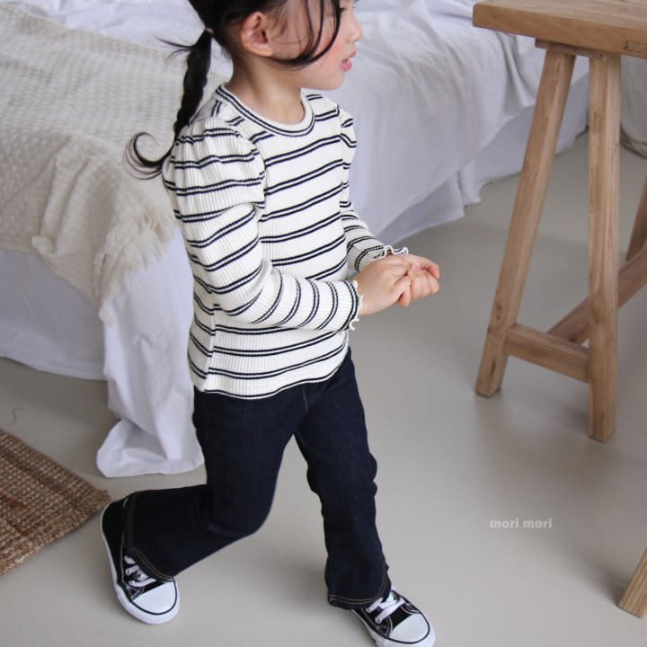 Mori Mori - Korean Children Fashion - #designkidswear - Pepe Rib Tee - 4