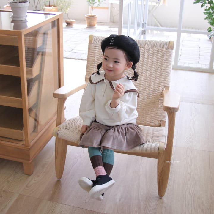 Mori Mori - Korean Children Fashion - #discoveringself - Veloure Skirt - 9