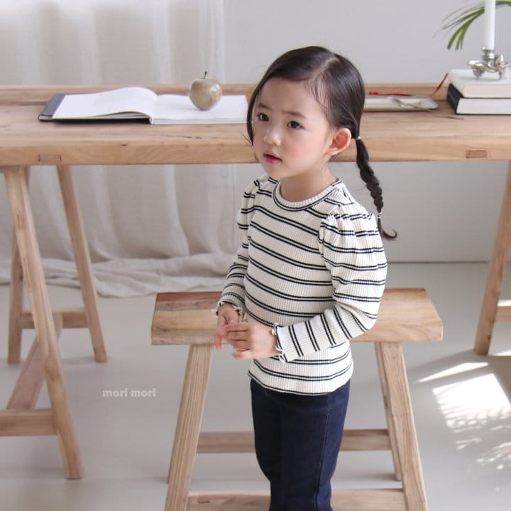 Mori Mori - Korean Children Fashion - #fashionkids - Pepe Rib Tee - 5