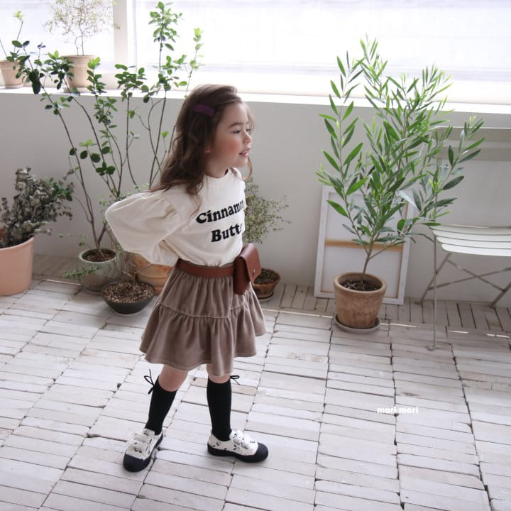 Mori Mori - Korean Children Fashion - #littlefashionista - Butter Long Tee - 9