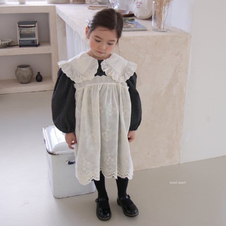 Mori Mori - Korean Children Fashion - #magicofchildhood - Roy Lace One-piece - 6