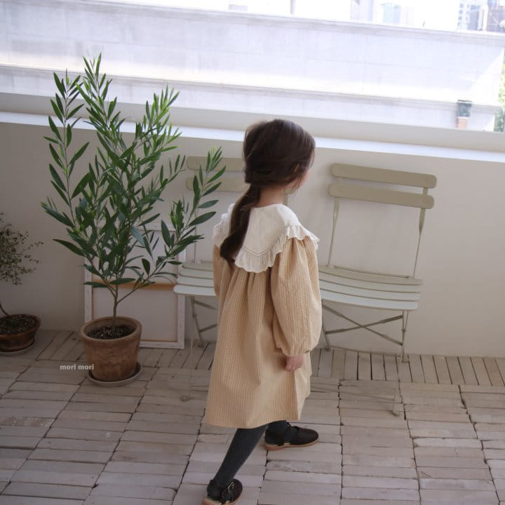 Mori Mori - Korean Children Fashion - #magicofchildhood - Big Collar One-piece - 4