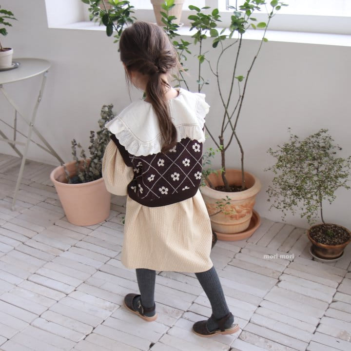 Mori Mori - Korean Children Fashion - #prettylittlegirls - Flower Vest - 3