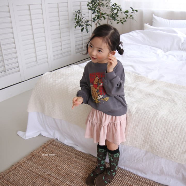 Mori Mori - Korean Children Fashion - #todddlerfashion - Veloure Skirt - 3